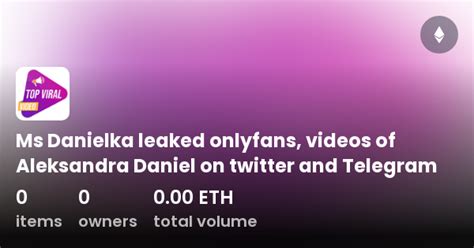 ms danielka leaked|Ms Danielka leaked onlyfans, videos of Aleksandra Daniel on